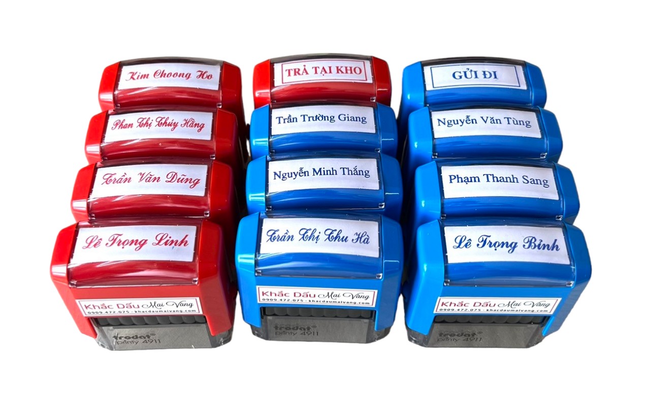 Dịch vụ khắc dấu lấy ngay Hà Tĩnh