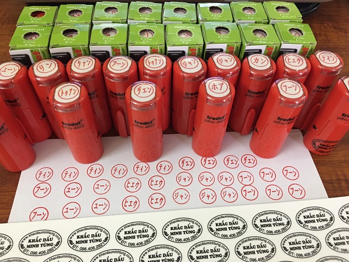 Dịch vụ khắc dấu lấy ngay Hà Tĩnh