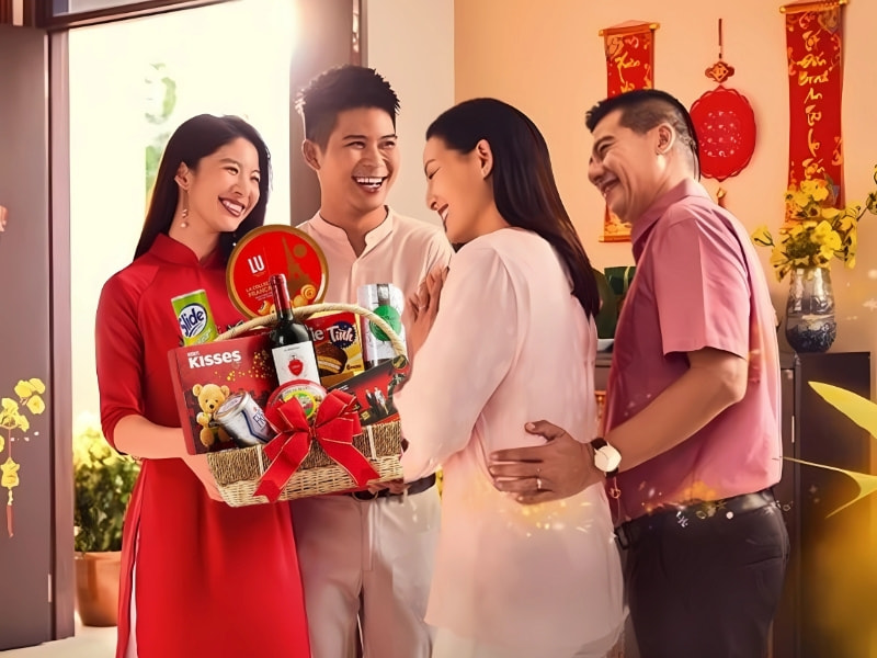 Giỏ hộp Qu&agrave; tặng Tết Vinh Nghệ An