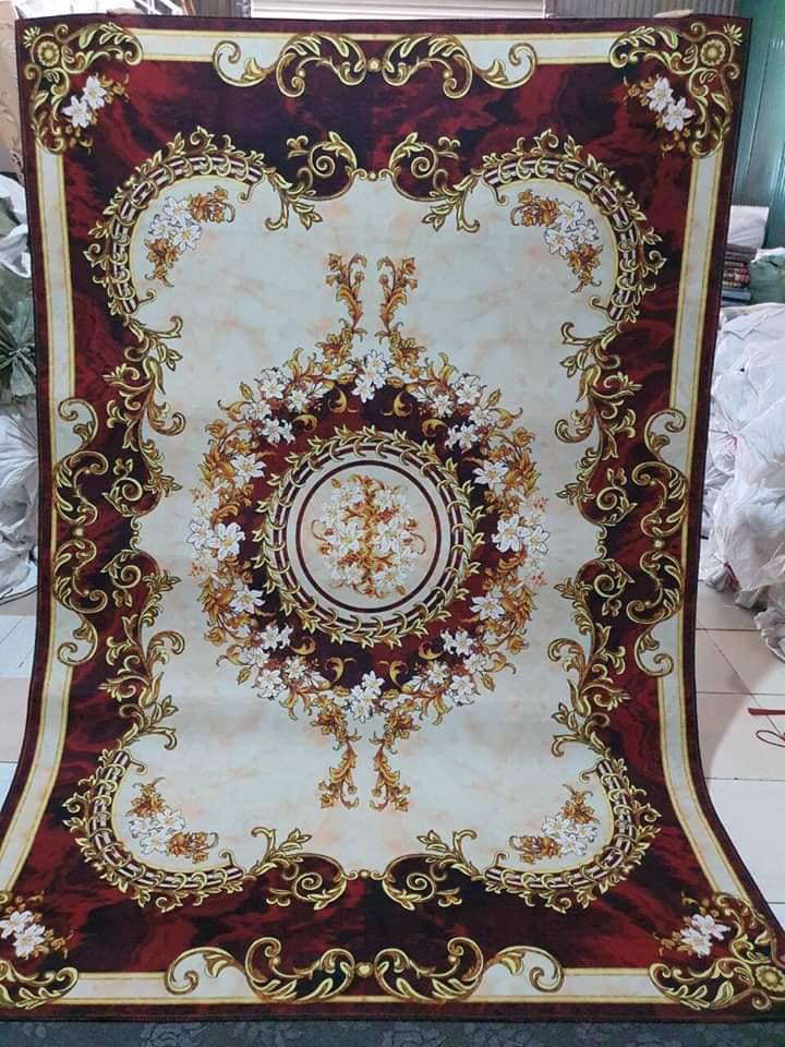 Thảm lót trải sàn trang trí phòng khách bàn ghế sofa TP Vinh Nghệ An